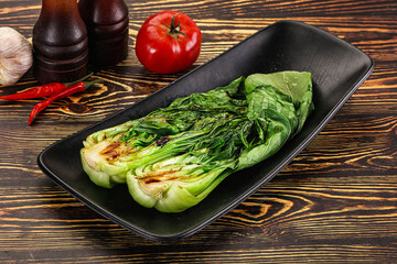 Asian grilled Pak Choy salad