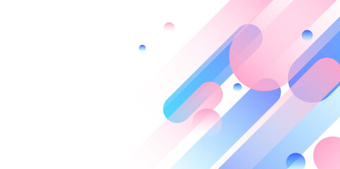 Blue and pink gradient geometric shape background. Modern abstract white and pink gradient template background design. Colorful abstract geometric triangle shapes background. vector illustration. 