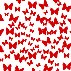 Butterfly Background icon isolated on transparent background