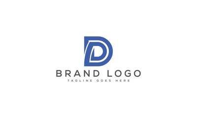 letter DD logo design vector template design for brand.