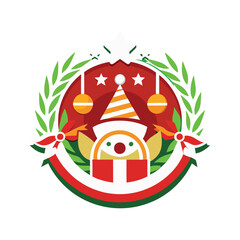 Christmas Icons Celebrate the Season with Festive Vector Designs and Logos