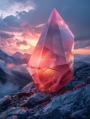 conceptual image symbolising the rise of blockchain currencies; Etherium. 