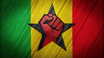 This powerful emblem of resistance signifies unity, strength, and steadfast determination, boldly confronting adversity