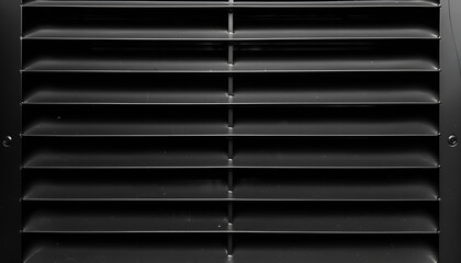 Obraz premium close up air compressor ventilation grille texture, black and white style