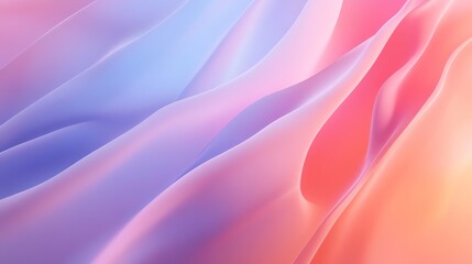Obraz premium Abstract background with soft, colorful waves.