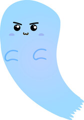 cute ghost cartoon , halloween