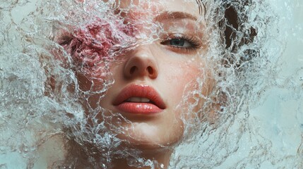 AI-Driven Portraits Blending Human Features with Surreal Dream-Like Elements