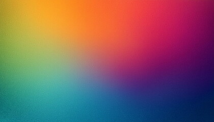 Fototapeta premium modern and simple rgb gradient colors background with grain rough texture
