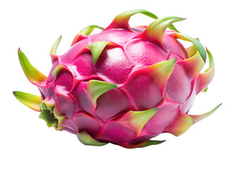 dragon fruit isolated on transparent background