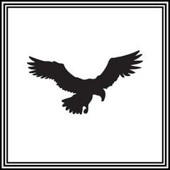 Vector illustration of a Falcon