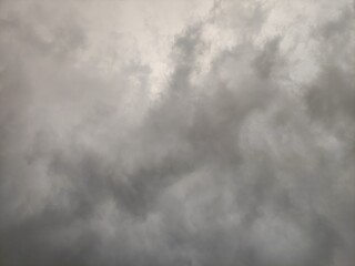 What causes overcast skies.