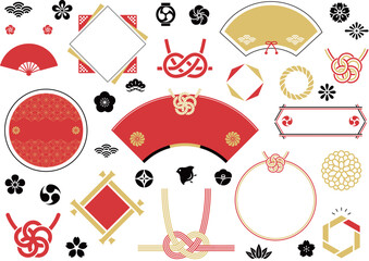 年賀状見出し文字デザイン 2025年 巳年