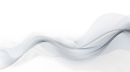 White abstract wave background with white background	