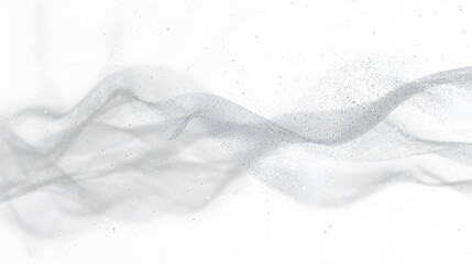 White abstract wave background with white background	