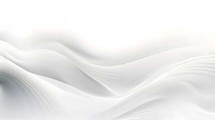 White abstract wave background with white background	