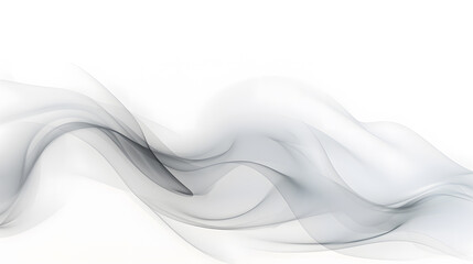 White abstract wave background with white background