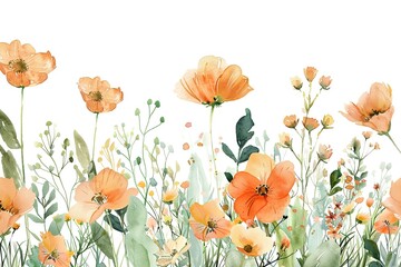 Naklejka premium Abstract artistic background. Golden elements. Textured background. Watercolor, Modern Art. flowers, plants, tropical, leaves, posters, cards, murals, rugs, hangings, prints, wall art 