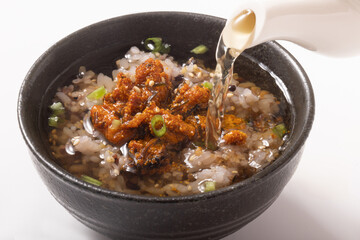 たらこ旨煮　茶漬け（十六穀米）