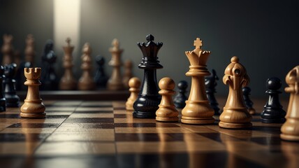 Chess Game Setup: Strategizing the next move
