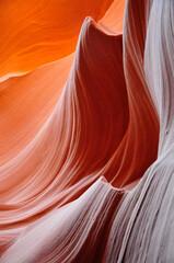 Felsformation tief unten im Antelope Canyon