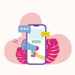 Transaction elements, transactions flat design elements