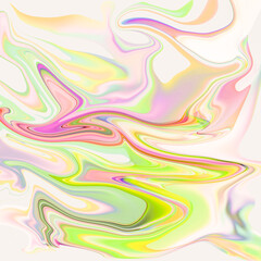 Vibrant abstract design featuring smooth gradient transitions in a kaleidoscope of colors.