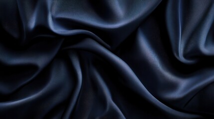 Obraz premium Smooth Dark Fabric Texture Background