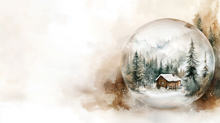 A Winter Snow Globe