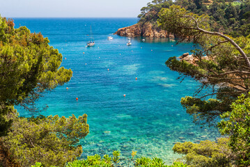 Fototapeta premium Cala de Aiguablava, Begur, Catalonia, Spain