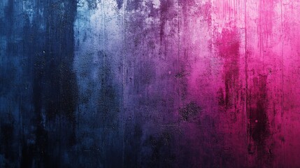 Vibrant Abstract Wall Texture in Blue and Pink Shades