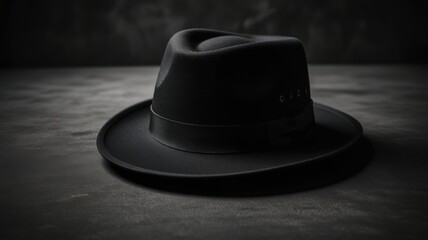Black Fedora Hat
