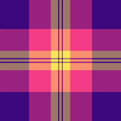 Sparse texture fabric textile, scratch pattern background vector. Father seamless check tartan plaid in red and pink colors.