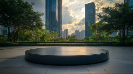 Fototapeta premium fountain in the park