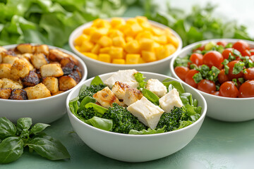 Fresh and Flavorful: A Wholesome Variety of Healthy Salad Ingredients