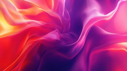 Fototapeta premium Abstract Colorful Waves in Soft Textures