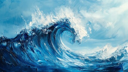 Majestic Ocean Wave: ocean