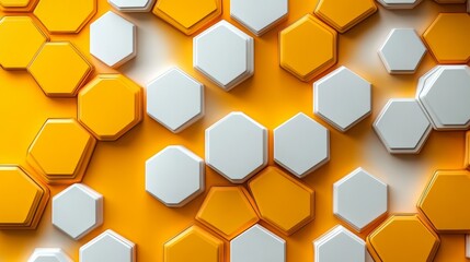 Hexagonal Pattern Background