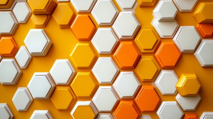 Hexagonal Pattern Background