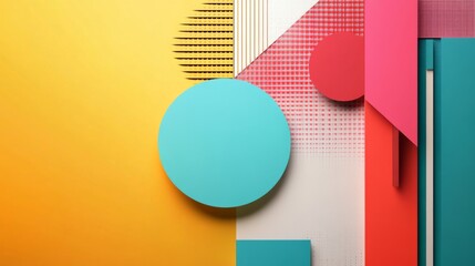 Abstract Geometric Background