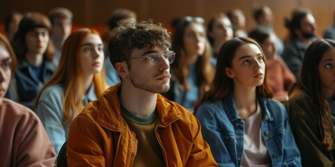 Obraz premium Attentive Audience