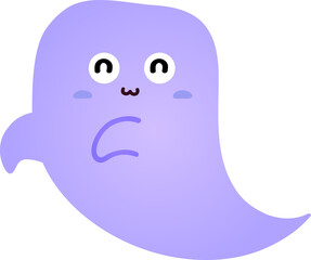 cute ghost cartoon , halloween