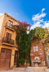 Mediterranean style urban fountain