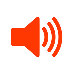 red  speaker icon illustration  png