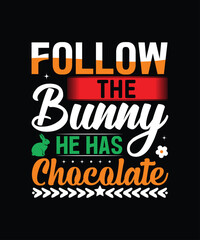Obraz premium Easter t-shirt design