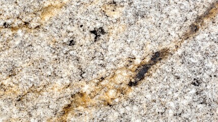 Close-up of a textured granite surface with veins of black, brown, and gold.