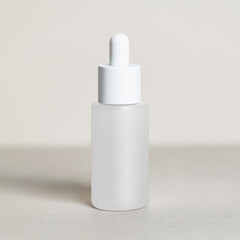 Dropper bottle png mockup, transparent product packaging design