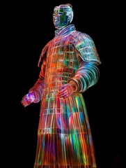 Fototapeta premium female mannequin dressed in a dress