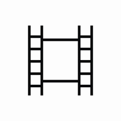 film strip icon sign vector