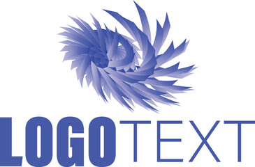 Tech Digital Whirl Logo Abstract Design 47