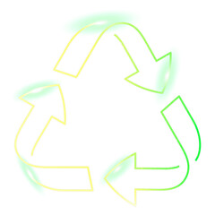 Recycling icon png environmental conservation symbol